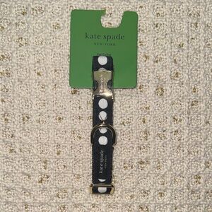 Kate Spade Black and White Pet Collar